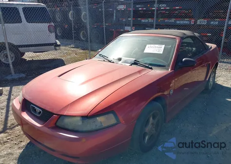2004 Ford Mustang из США, поврежденный, VIN 1FAFP44664F212843